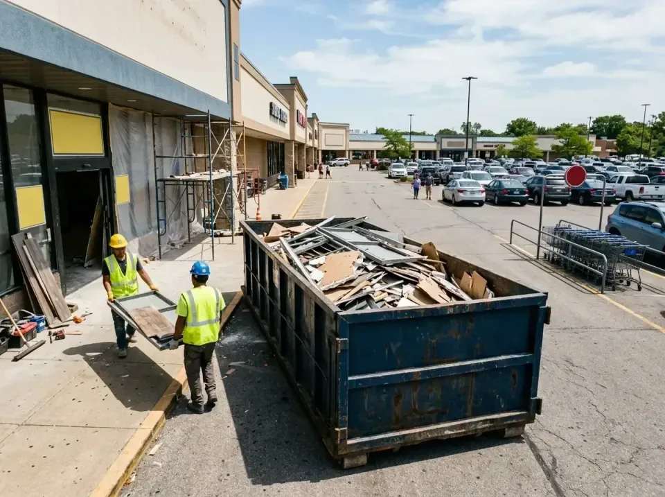 retail-store-renovation-debris-003 — frequently asked questions, Roll-off Dumpster Rentals in Orange Beach, AL